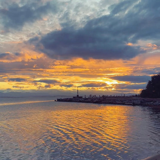 Sunset at Gary Point Park, Richmond
