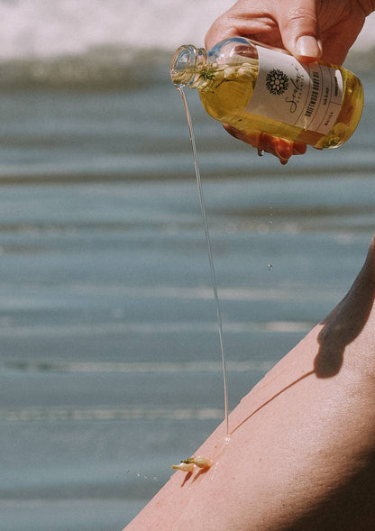 Rose bath and Body Oil (Sea Kelp Infused)
