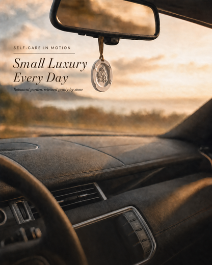 Natural Car Freshener | Gypsum Stone Pendant
