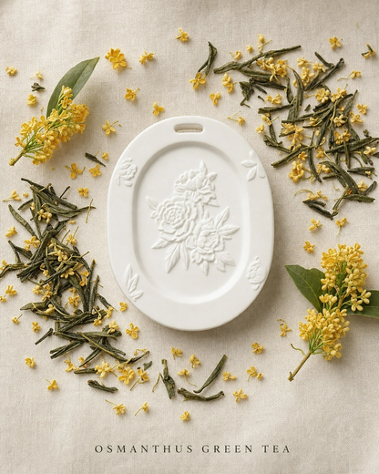 Botanical Stone Pendant  | The Oriental Blend