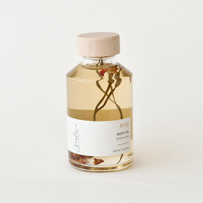 Rose bath and Body Oil (Sea Kelp Infused)